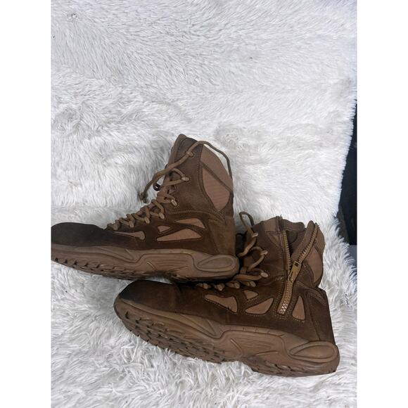 Reebok Mens RB8850 Rapid Response Composite Toe Side Zipper Tactical Boots Sz 13 main image 11